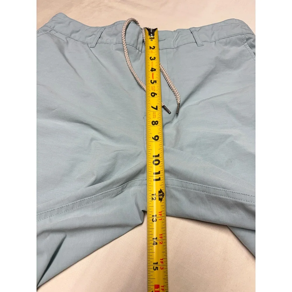 Faherty Belt Loop All Day Shorts ( Mens 31X9 Blue Grey Hybrid Stretch MSC0012